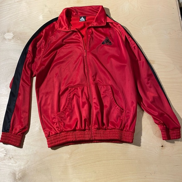 Above the Rim Red Jacket with Black Stripes XL (NK) - Picture 2 of 8